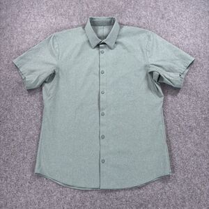 Lululemon Airing Easy Short Sleeve Shirt Mint Green Men’s Large